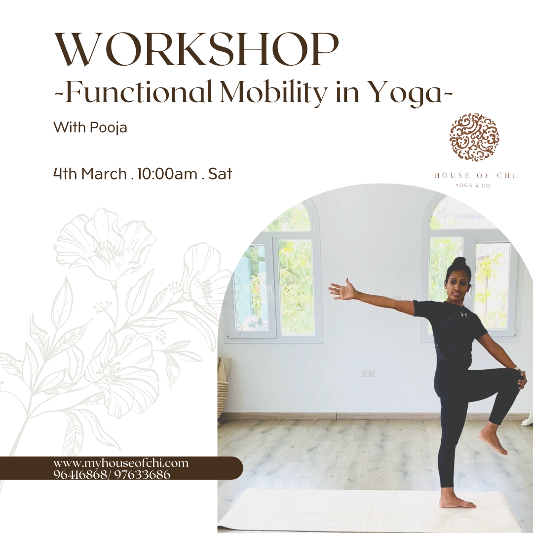 FUNCTIONAL MOBILITY IN YOGA, WORKSHOP